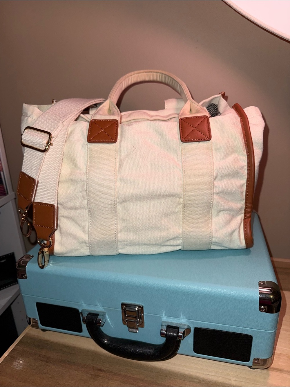 Canvas Tote Bag for Women Top Handle